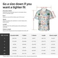thumbnail image 3 of Yiaed Back To School Print Hawaiian Shirt for Men Short Sleeve Button Down Shirts Beach Shirts for Men-X-Large, 3 of 5