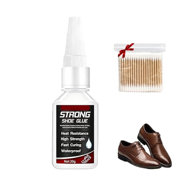 Waterproof Heavy Duty Shoe Glue Sole Repair, Heavy-Duty Shoe Sole Repair Adhesive for Sneakers, Boots, Leather Shoes, Rubber Sole Footwear Fixes (1PC)
