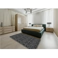 thumbnail image 5 of Ahgly Company Machine Washable Indoor Rectangle Transitional Charcoal Black Area Rugs, 8' x 10', 5 of 7