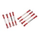 thumbnail image 4 of Enlace de Dirección de metal para Coche RC, 8 piezas de tensores Ajustables de metal varilla de enlace servo varilla de tracción de enlace servo de aleación de aluminio para wpl, 4 of 7