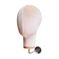 thumbnail image 4 of lionlar Support Mural Femme Mannequin Tête Modèle Chapeau Rangement pour Lunettes Écouteurs Beige, 4 of 9