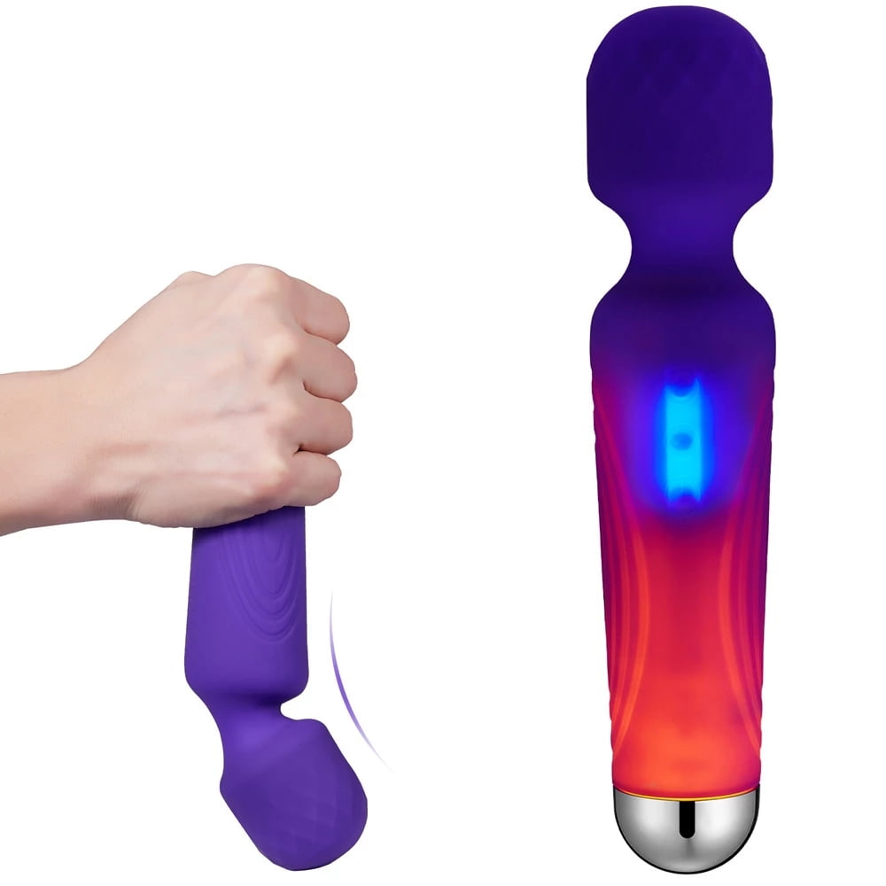 Imimi Massager for Women, Glowing Vibrator，Rechargeable Handheld Massager for Neck Shoulder Back