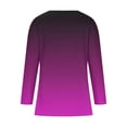 thumbnail image 5 of Tii.MM Long Sleeve Shirts for Women Casual Comfy Crew Neck Loose Lounge Tunic Blouses Fall Trendy Tops, 5 of 6