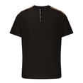thumbnail image 2 of Mens Casual Shirts Summer Short Sleeved Shirt Open Chest Sports Fitness V-neck Top, 2 of 8