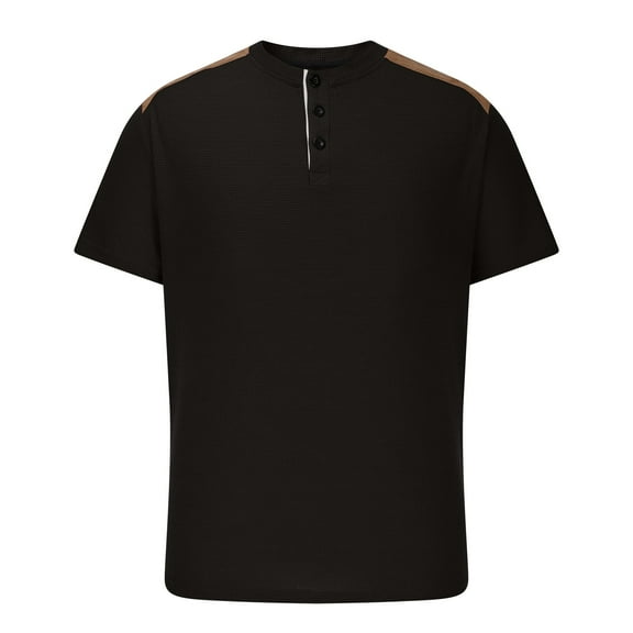 Men's Cotton T-Shirts Short Sleeve Shirt Tall Men Shirts Cotton T-Shirts for Men Basic Tees for Men Black Shirts for Men