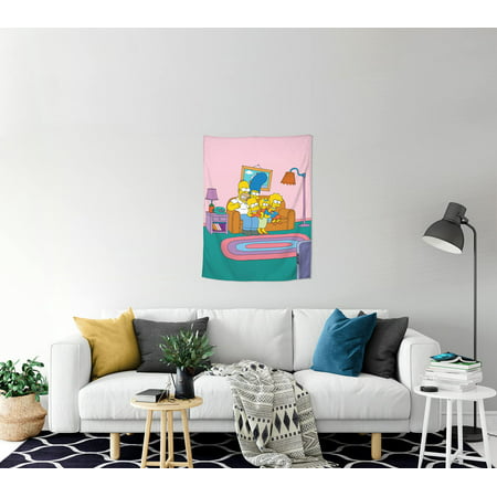 Jay Franco The Simpsons Opening Tapestry â 30 x 40 Inch Wall Hanging â ...