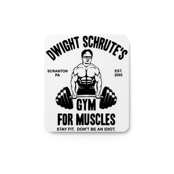 Dwight Schrutes Gym For Muscles Stay Fit | Funny sign For Home or Office