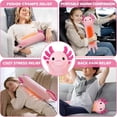 thumbnail image 6 of Axolotl Heating Pad for Period Cramps & Menstrual Pain Relief, Portable Electric Heat Pads USB Powered, Cute Stuff Stuffed Animals for Women Teen Girls, Funny Birthday Easter Christmas Axolotl Gifts, 6 of 7