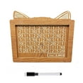 thumbnail image 1 of Fall Decor Indoor Box With Counter Furniture Quality Counter Wooden Saving Jar Wooden Handicrafts Display, 1 of 7