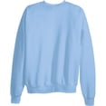 thumbnail image 3 of Hanes Mens ComfortBlend EcoSmart Crew Sweatshirt - Best-Seller, S, Light Blue, 3 of 3