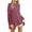 Hot Pink, variant on Erwazi Womens Long Sleeve Shirts Scoop Neck Loose Tunic Tops Casual Basic Tee Fall Trendy Clothes