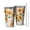 Leaf Newspaper Text, variant on 16oz Tumblers White Small Sunflower Pattern Stainless Steel Vacuum Insulated Double Wall Travel Tumbler Cups Mug with Lid and Straw,Cleaning Brush for Coffee,Tea