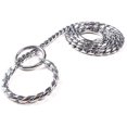 thumbnail image 2 of Collier pour Chien en Chaîne Métallique avec Étranglement Serpent Solide, 2 of 5
