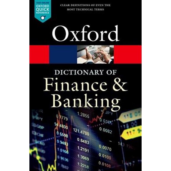 Pre-Owned A Dictionary of Finance and Banking (Oxford Quick Reference) Paperback