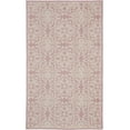 thumbnail image 3 of Nourison Jubilant Geometric Floral Ivory/Pink 3' x 5' Area Rug, (3' x 5'), 3 of 9
