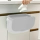 thumbnail image 4 of Household Kitchen Garbage Storage Bin Desktop Hanging Tea Dregs Trash Can With Lid Kitchen Wall-mounted Trash Can, 4 of 6
