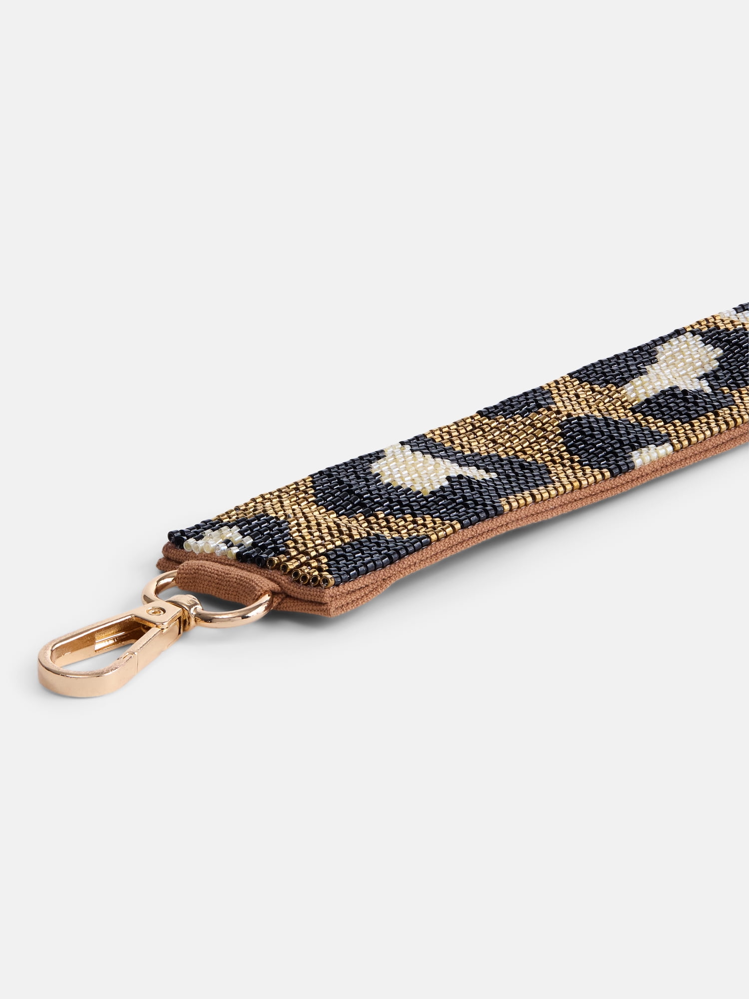 No Boundaries Women's Game Day Beaded Strap, Leopard