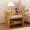 Walnut, variant on Modern Nightstand with Storage Drawer, Bedside Table with Type-C Charging Station, End Table Side Table for Bedroom Living Room, Walnut