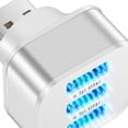 thumbnail image 2 of USB2.0 HUB Adaptador de 3 puertos Cargadores de teléfono rápidos con indicador LED (Plata), 2 of 4