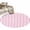 Pink, variant on Pink Checkered Round Rug 3ft Washable Circle Entryway Rugs Non Slip Farmhouse Plaid Buffalo Elegant Area Rug Indoor Floor Carpet for Bedroom Kitchen Living Room Home Office Dining Room Nursery