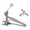 Argent, variant on STARTIST Bass Drum Pedal Portable Single Foot Kick for Acoustic Drum Kits Performance Black