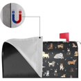 thumbnail image 3 of Cute Dogs Animals Mailbox Cover Magnetic Waterproof Mail Wraps Post Letter Box Covers for Outdoor Garden Use 21x18 in, 3 of 6