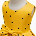 thumbnail image 3 of Girls Party Dress Princess Formal Costumes Toddlers Polka Dot Skirt Vintage Bow Dress, 3 of 6