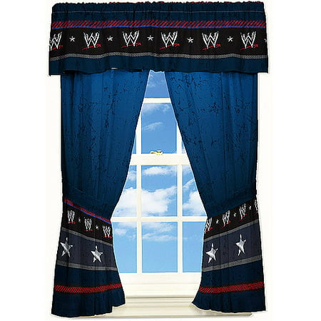 wwe boys bedroom curtain valance - walmart
