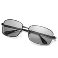 thumbnail image 3 of Photochromic Polarized Sunglasses for Men and Women Color Changing Glasses with Metal Frame and Resin PC Lens UV400, 3 of 5