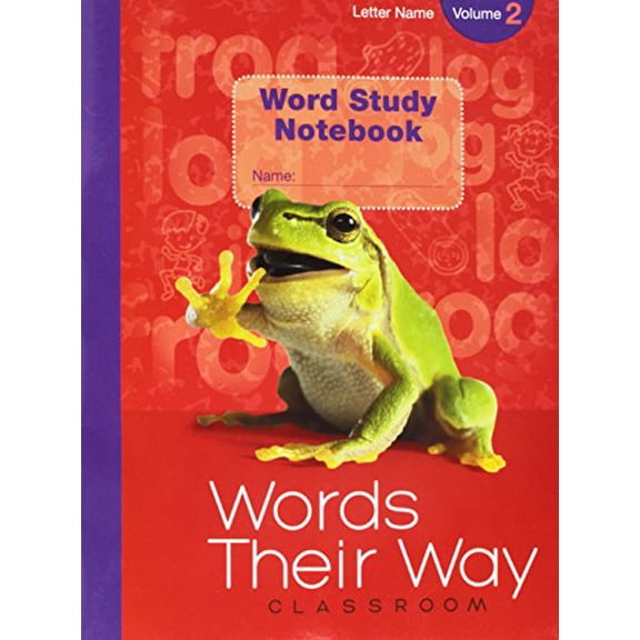 Pre-Owned Words Their Way Classroom 2019 Letter Name Volume 2 Paperback