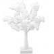 thumbnail image 3 of Árbol de flores LED LzGUNGY de rosas blancas 45 cm, 3 of 5