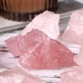 thumbnail image 3 of Pristin Crystal Stone,Stone Decoration Reiki Mineral Pink Quartz Pink Quartz Raw Stone Aromatherapy Incense Quartz Raw Stone Incense Stone Decoration Quartz Mineral Pink Natural Rose Quartz QISUO, 3 of 6
