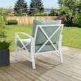 thumbnail image 2 of Crosley Kaplan Patio Arm Chair in Mist and White, 2 of 12