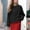 #177-Black, variant on AUNVITO Women's Casual Solid Color V-Neck Long Sleeve Knit Cardigan Lightweight Loose Fit Comfortable Loungewear