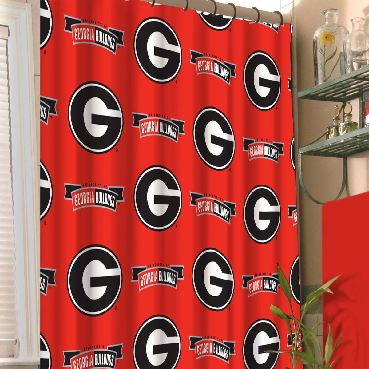 Bath Shower Curtains Sports Logo Team Bathroom Accessory Pick Your