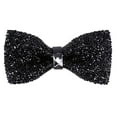 thumbnail image 3 of Men's New Year's Eve Party Suit Rhinestone Bow Tie Wedding Groomsmen Formal Bow Tie Mens Ties Pack Ties for Men Slim Fit Bow Hair Ties Tellies Hair Ties Decorative Hair Ties Shoe Ties No Tie Adults, 3 of 3