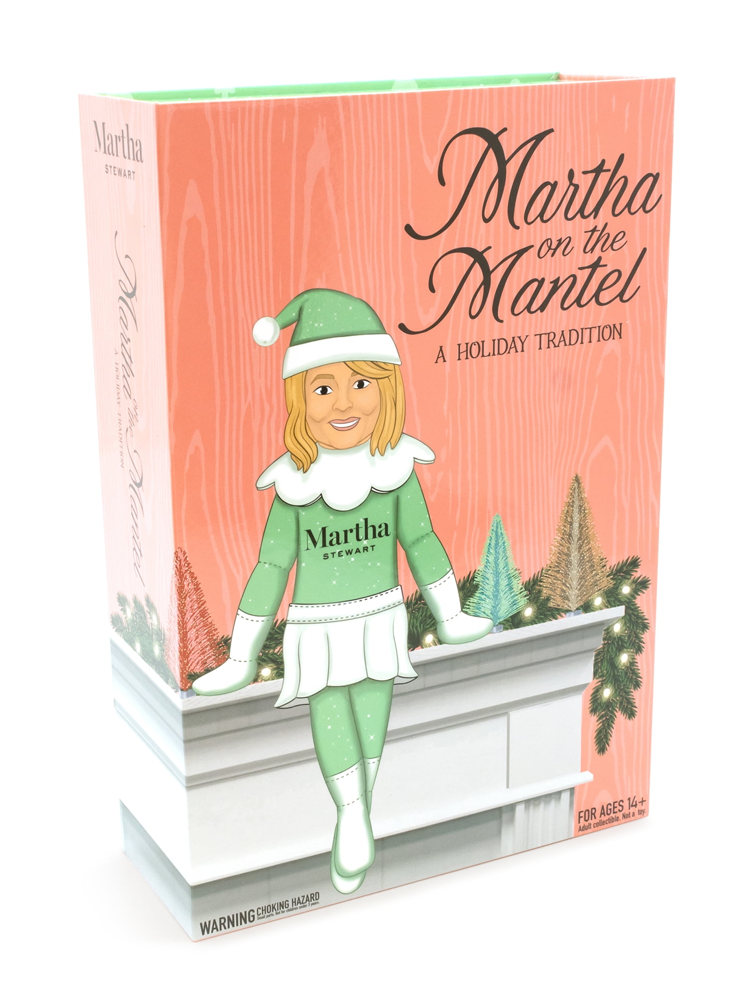 【Martha Stewart】マーサ クリスマスウッドスタンプ 2点セット Martha Stewart - Brandclub - Martha Stewart Martha on The Mantle