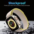 thumbnail image 4 of [2 Packs] PST 42mm Apple Watch Series 10 Case Cover, 360°Full Protective Rugged Case Cover with Tempered Glass Screen Protector, 4 of 5