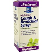 Boericke & Tafel Nighttime Cough and Bronchial Syrup, 4 OZ