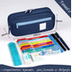 thumbnail image 2 of Estuche Xtellar Para Lapices De Gran Capacidad Estuches Escolares Color Azul, 2 of 2