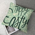 thumbnail image 7 of Happy Easter Pillow Cover Easter Bunny Decorations Hello Spring Farmhouse Throw Pillows Decorative Buffalo Plaid Cute Rabbit Leaves Cushion Case for Outdoor Home Decor, 7 of 7