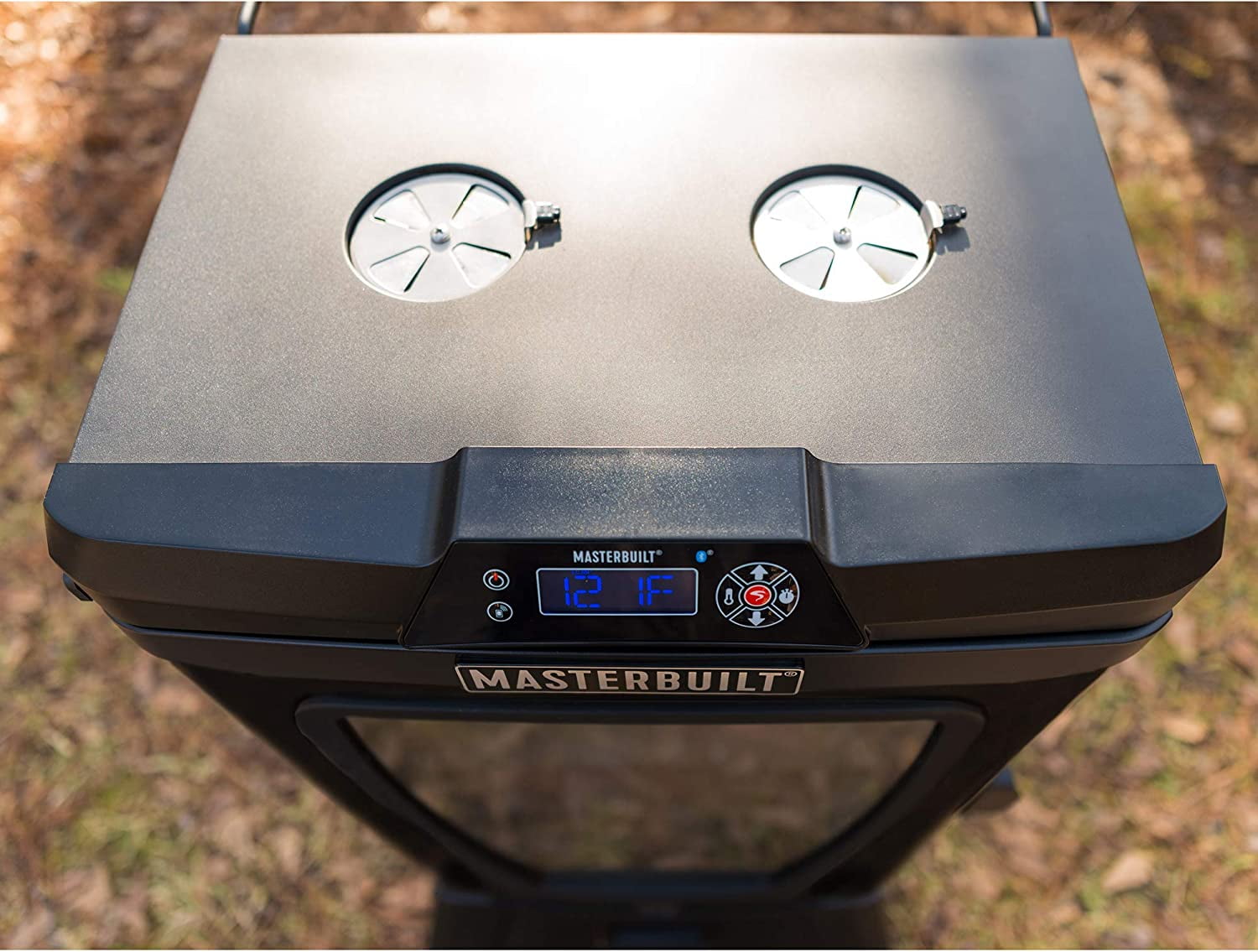 Masterbuilt MB21076819 Adventure Series MES 430G Intelligent Bluetooth  Digital Innovative Electric BBQ Smoker Grill, 30 Inch 