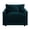 Blue+Chenille, variant on VEPXXP 40.9" Oversized Chenille Modular Accent Chair, Deep Seat Comfy Sofa with Pillow, Living Room Reading Chair for Home Office Apartment, White