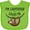 Apple Green, variant on Inktastic My Godmother Loves Me Cute Sloth and Baby Boys or Girls Baby Bib