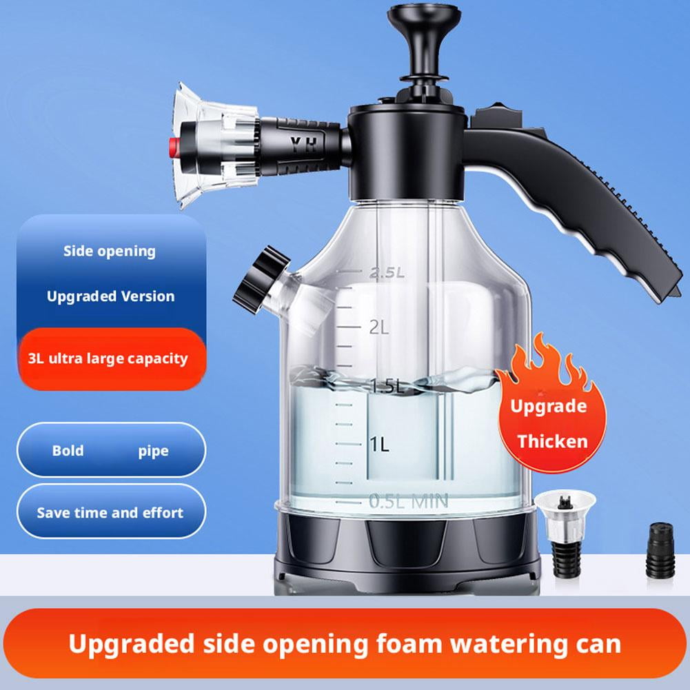 Foam Sprayer, 3l Capacity 60 Angle Spray Car Wash Foam Spray Bottle, Car Wash Sprayer for Cleaning And Gardening Needs