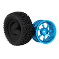 thumbnail image 5 of 4 RC 1:10 Aluminum 7-Spoke Wheel Rims with 4 Tires for On Road Rally Car, 5 of 5