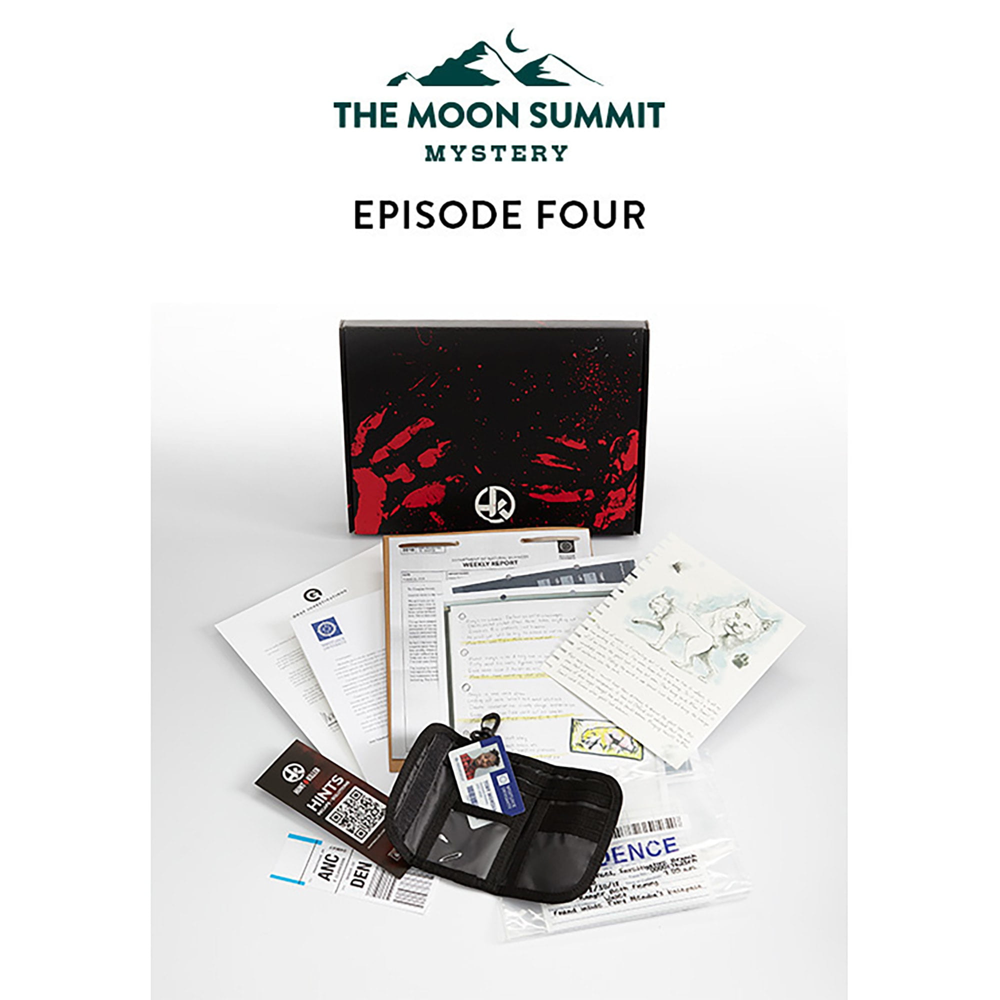 Details about   Hunt A Killer The Moon Summit Murder Mystery Complete Box Set Special Edition US 