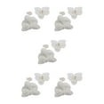 thumbnail image 2 of VONKY 50pack/lot Long-lasting Durability Silk Orchid Heads Elegant For Any Setting white 5Set, 2 of 6