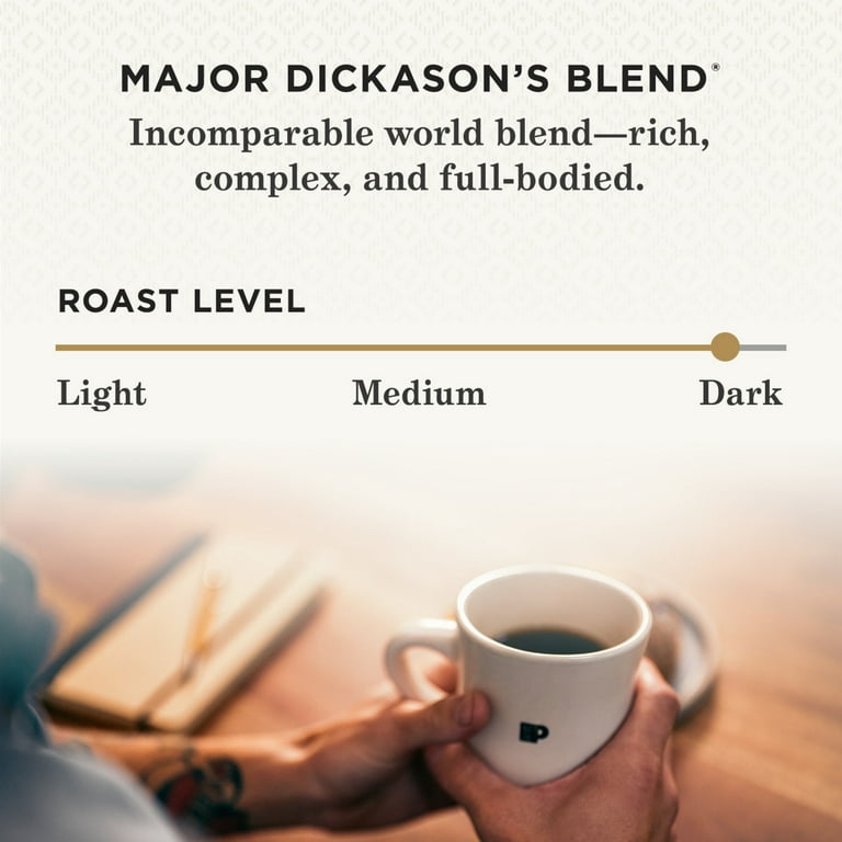 Peet's Coffee K-Cup Pods, Major Dickason's Dark Roast (75 Count