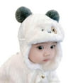 thumbnail image 1 of Children Winter Thickened Ear Protection Hat Windproof Plush Cotton Warm Cap, 1 of 10
